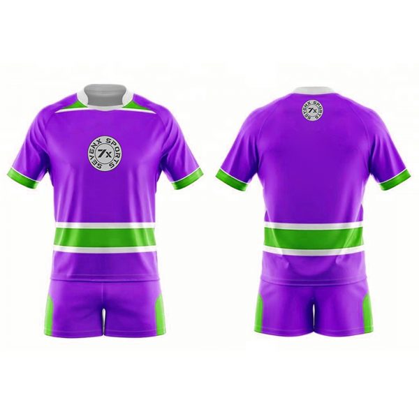 Rugby Sublimated Uniform Purple