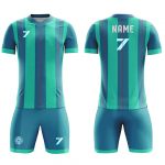 Authentic Soccer Uniform Lined Kit