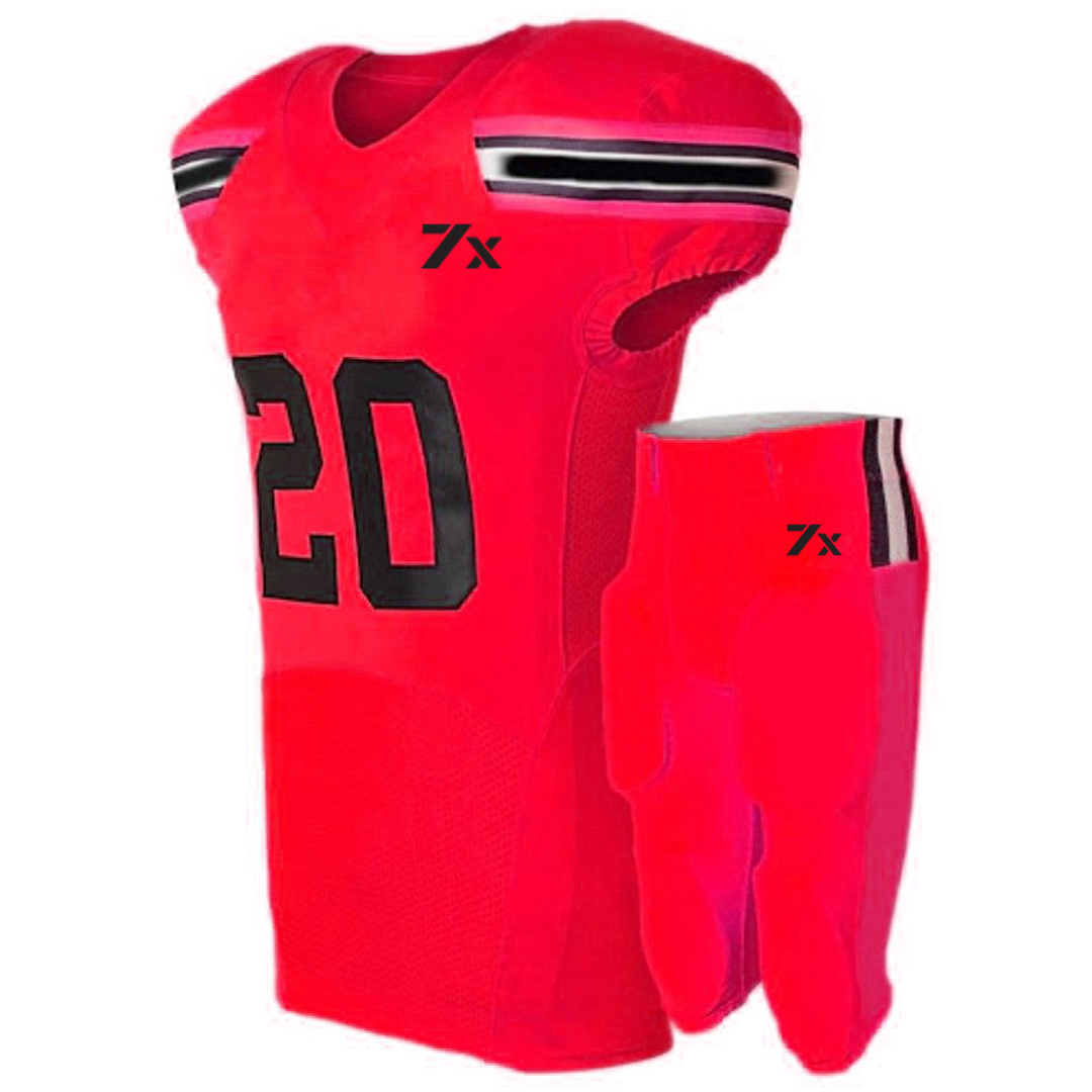 Red American Football Jersey